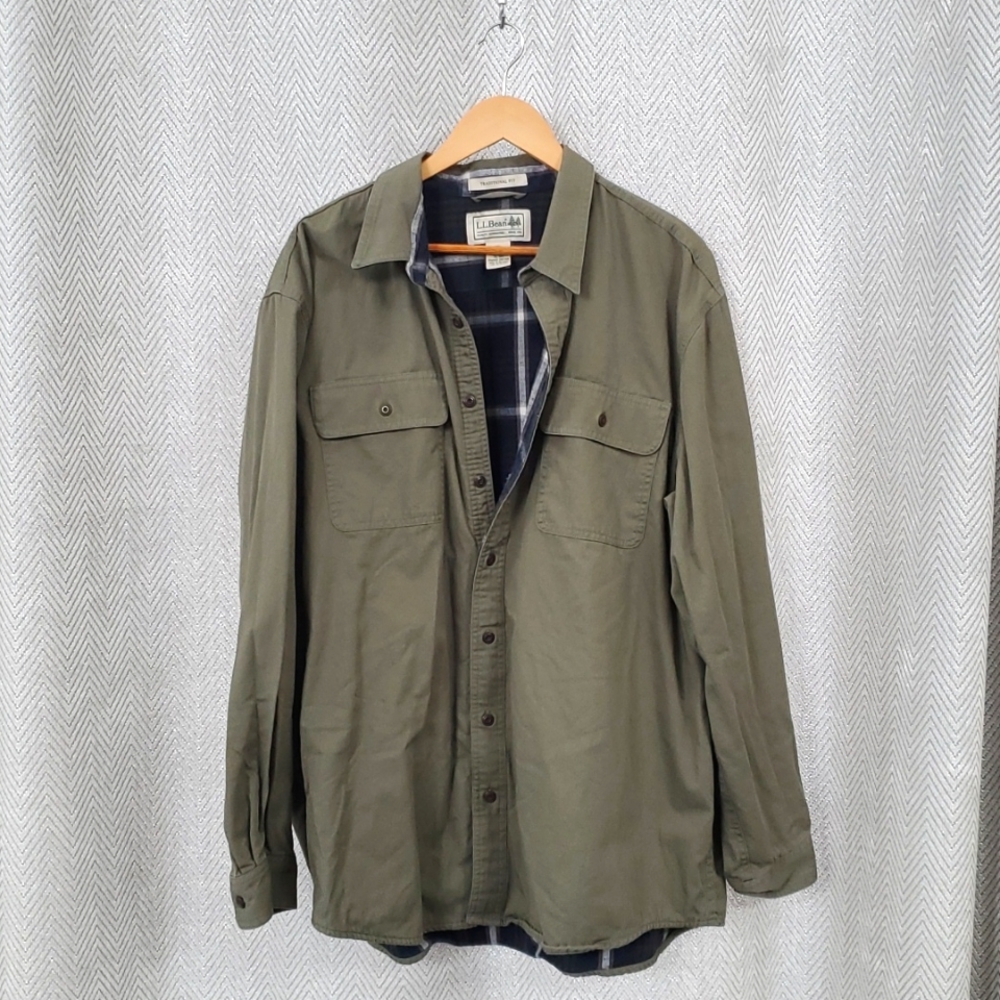 LL Bean long-sleeved shirt